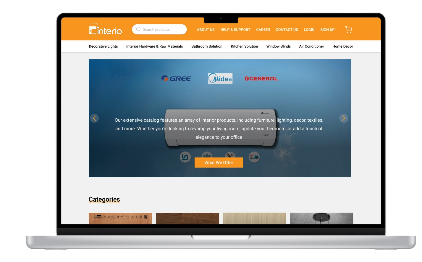 InterioBD E-Commerce Platform by Abdullah Al Sakib